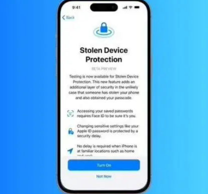 松原苹果授权维修店分享被盗设备保护功能开启方法 